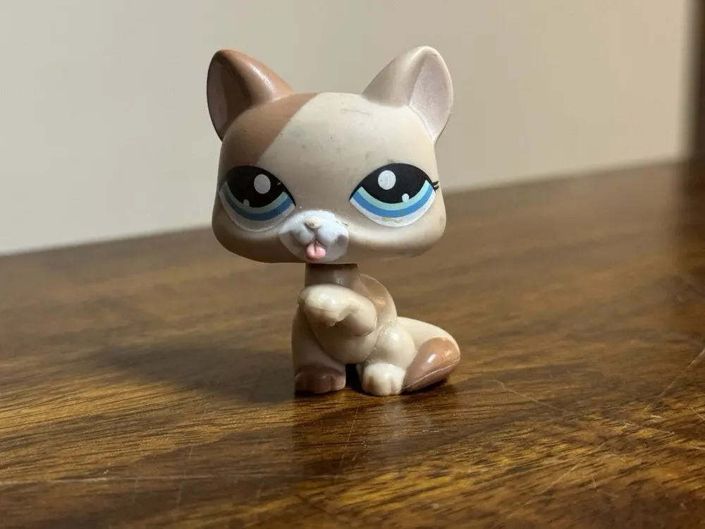 Hasbro Authentic Littlest Pet Shop LPS Littlest Pet Shop Short Hair Cat #1363
